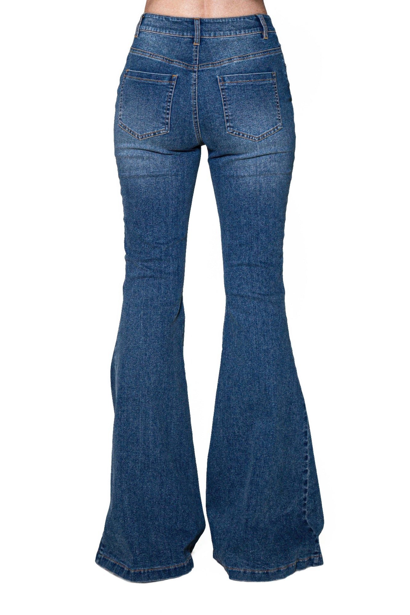 Signal Flare High-rise Panel Jeans