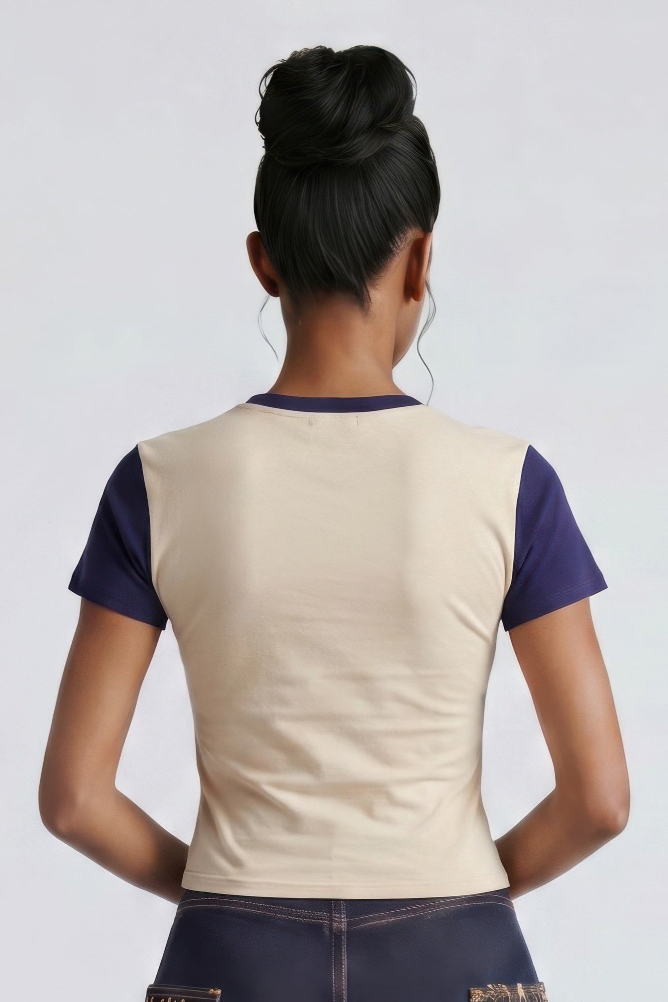 Varsity Renegade Lace-up Graphic Tee