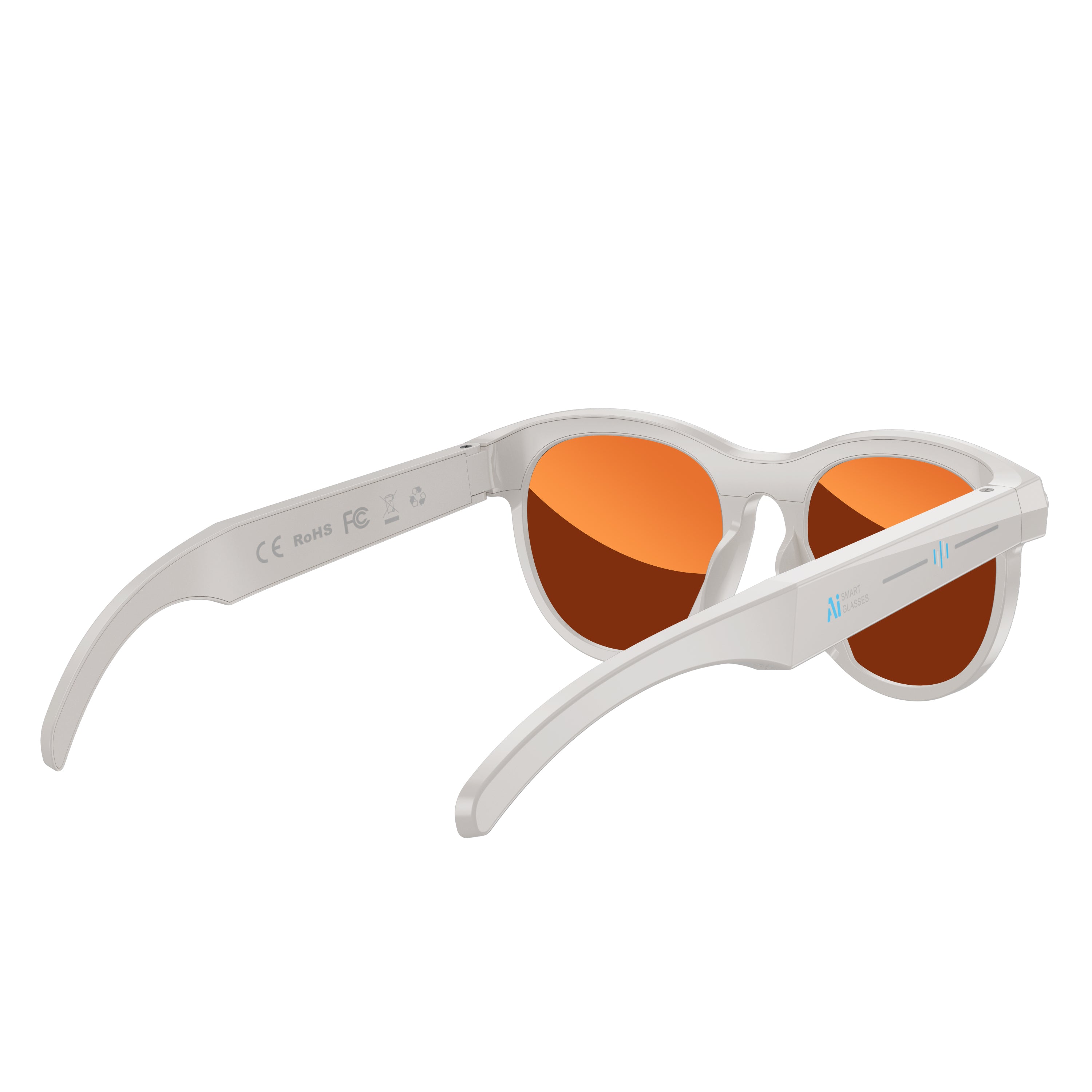2MP AI Smart Glasses With Camera  Bluetooth Sunglasses For Music Calling Translation M88