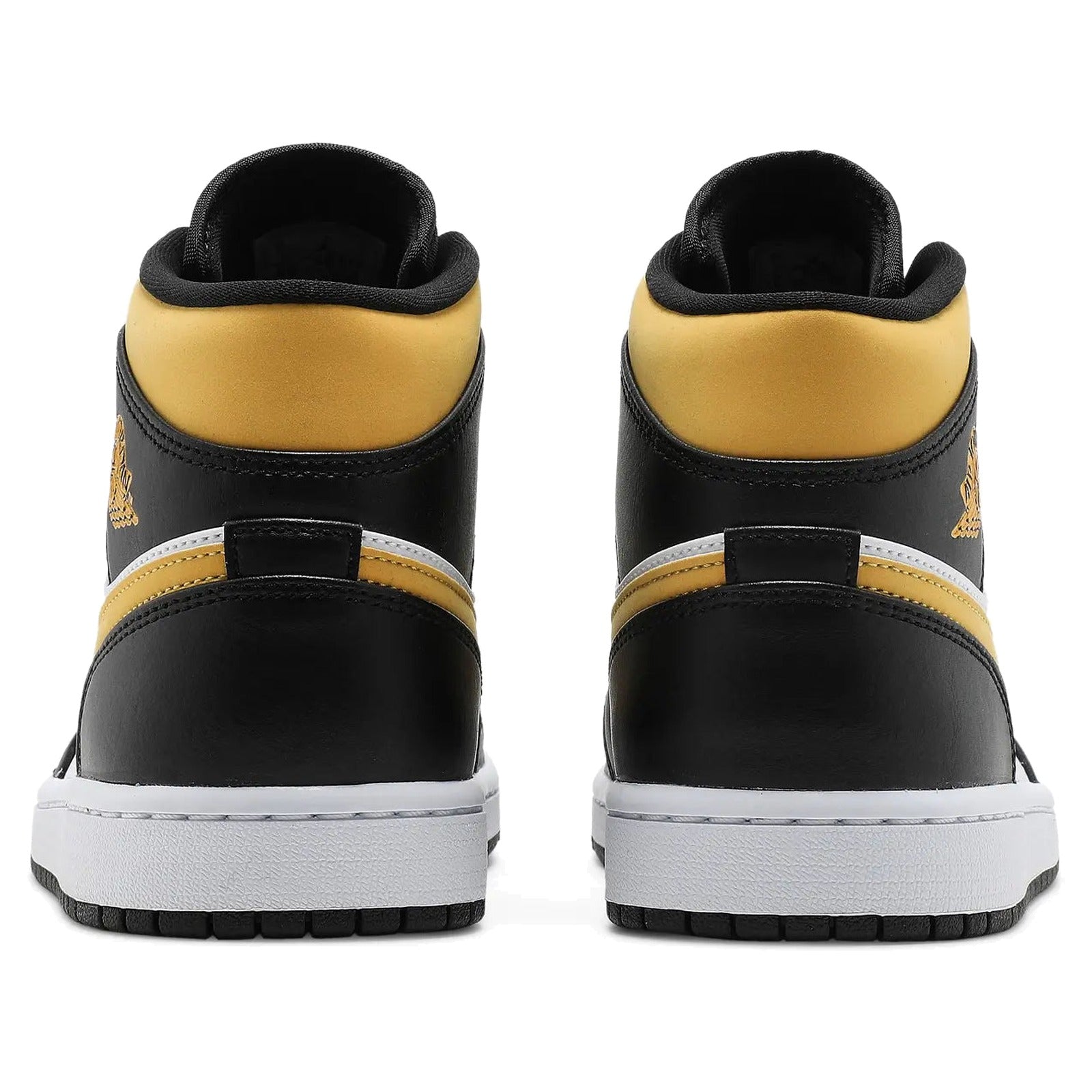 Air Jordan 1 Mid White Pollen Black (Preschool)