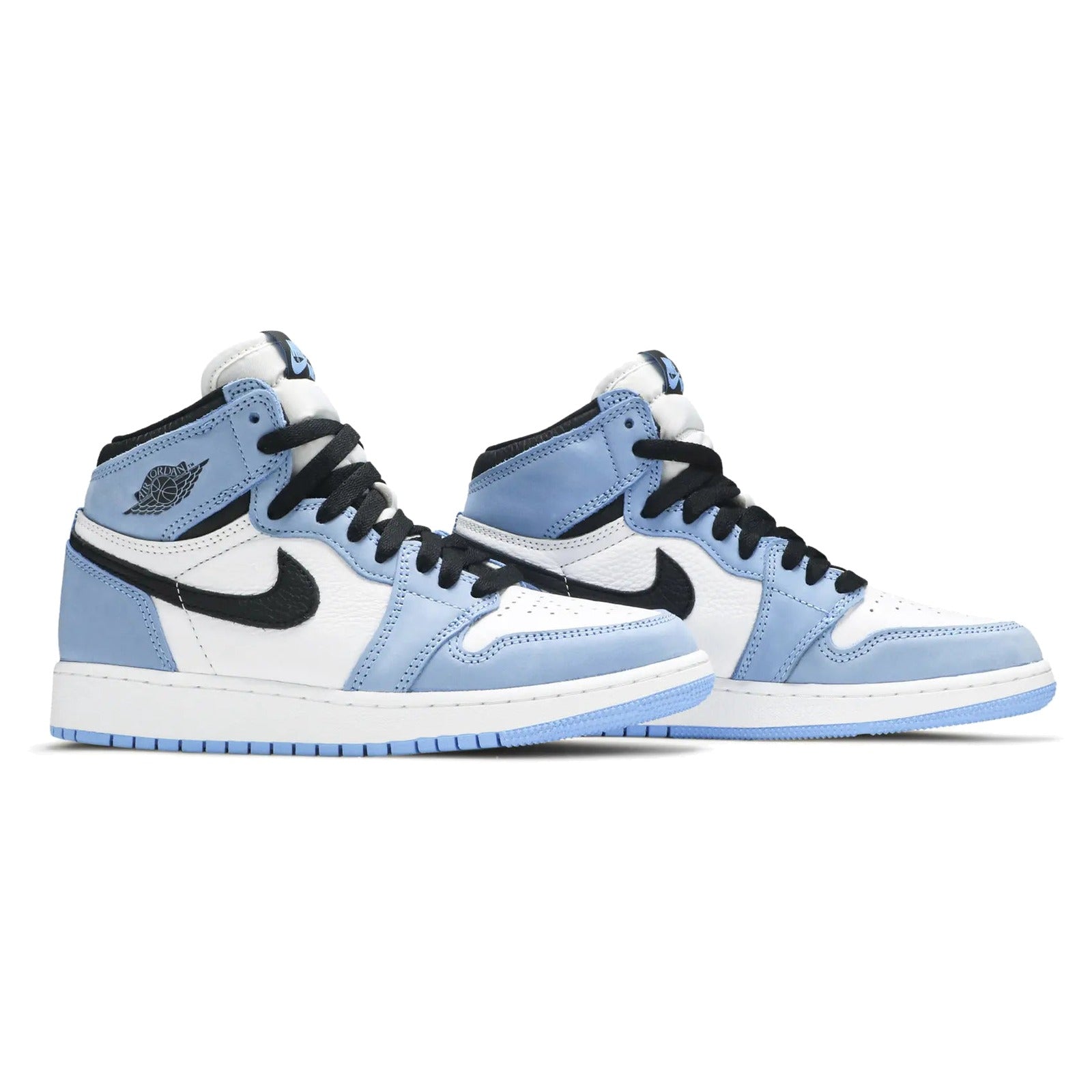 Air Jordan 1 Retro High White University Blue Black (GS)