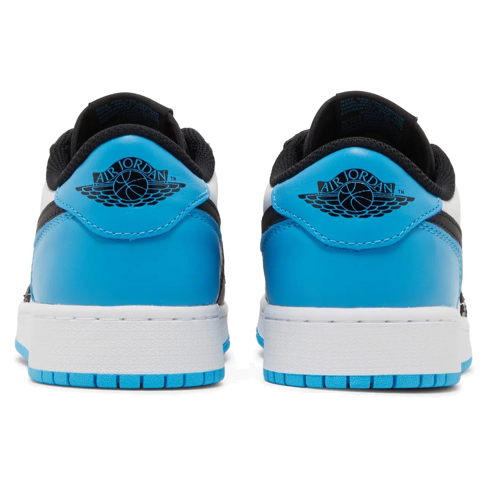 Air Jordan 1 Retro Low OG Black Dark Powder Blue (GS)