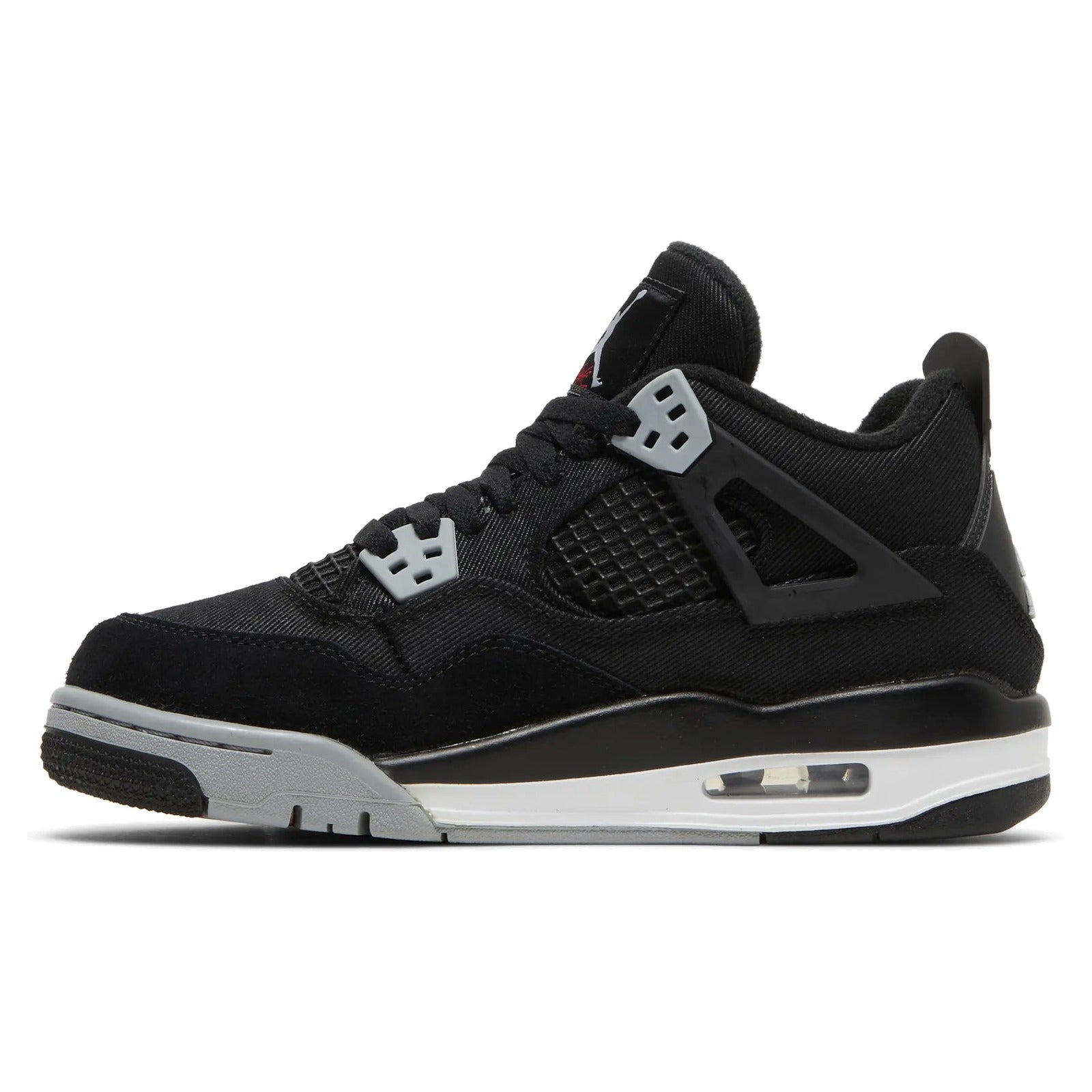 Air Jordan 4 Retro Black Canvas (GS)