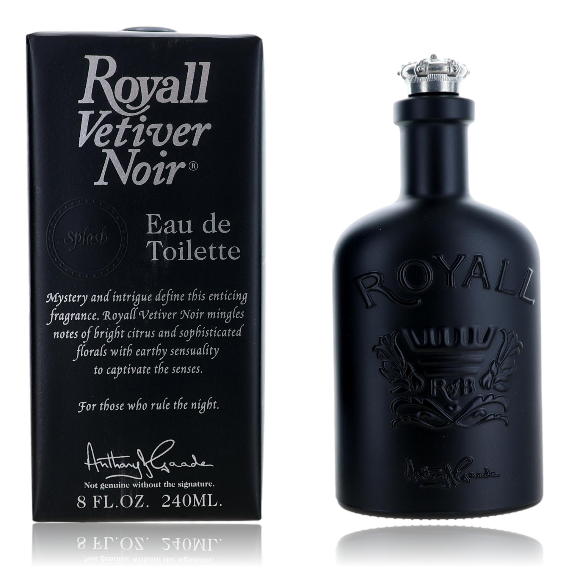 Royall Vetiver Noir by Royall Fragrance, 8 oz EDT Splash for Men