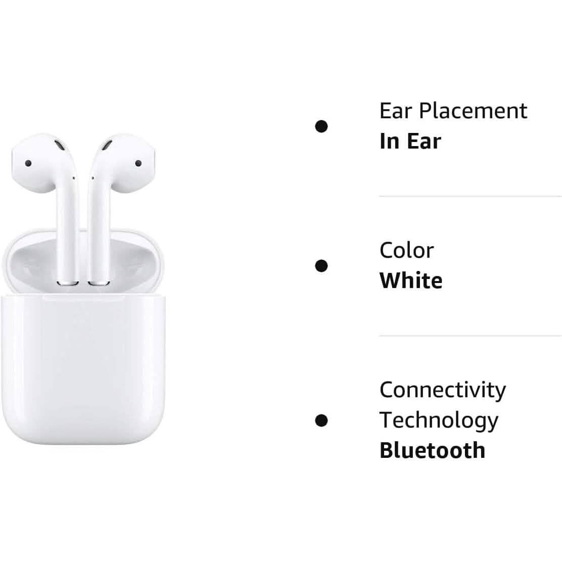 Apple Airpods In-Ear Bluetooth Wireless Headset  (Refurbished)