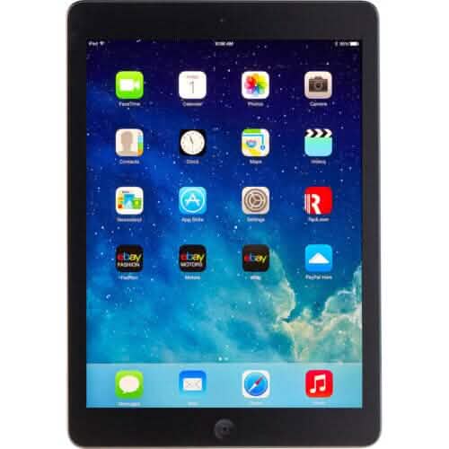 Apple iPad Air 16GB Wi-Fi 9.7 in Space Gray MD785LL/A (Refurbished)