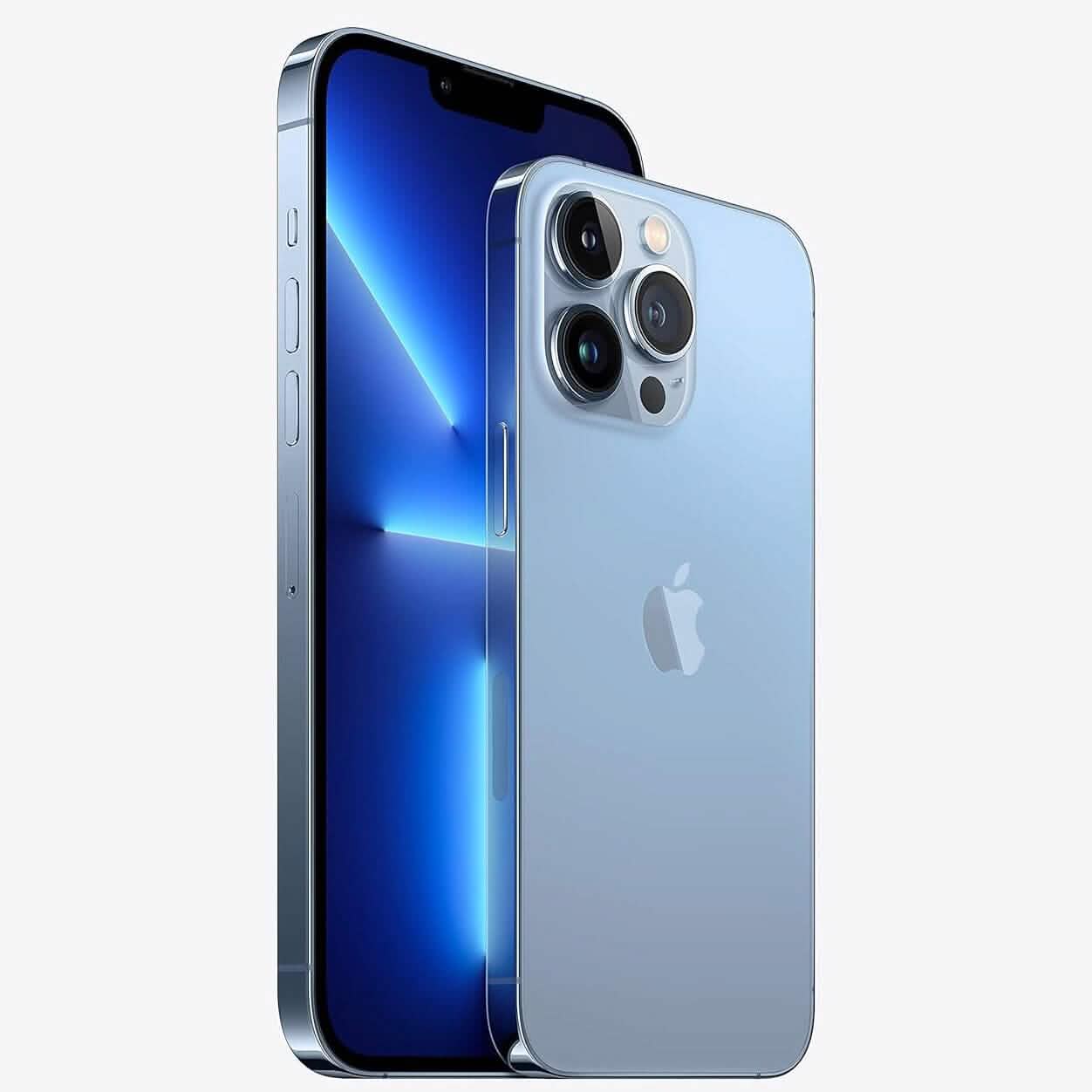 Apple iPhone 13 Pro, 256GB, Sierra Blue - Unlocked  (Refurbished)
