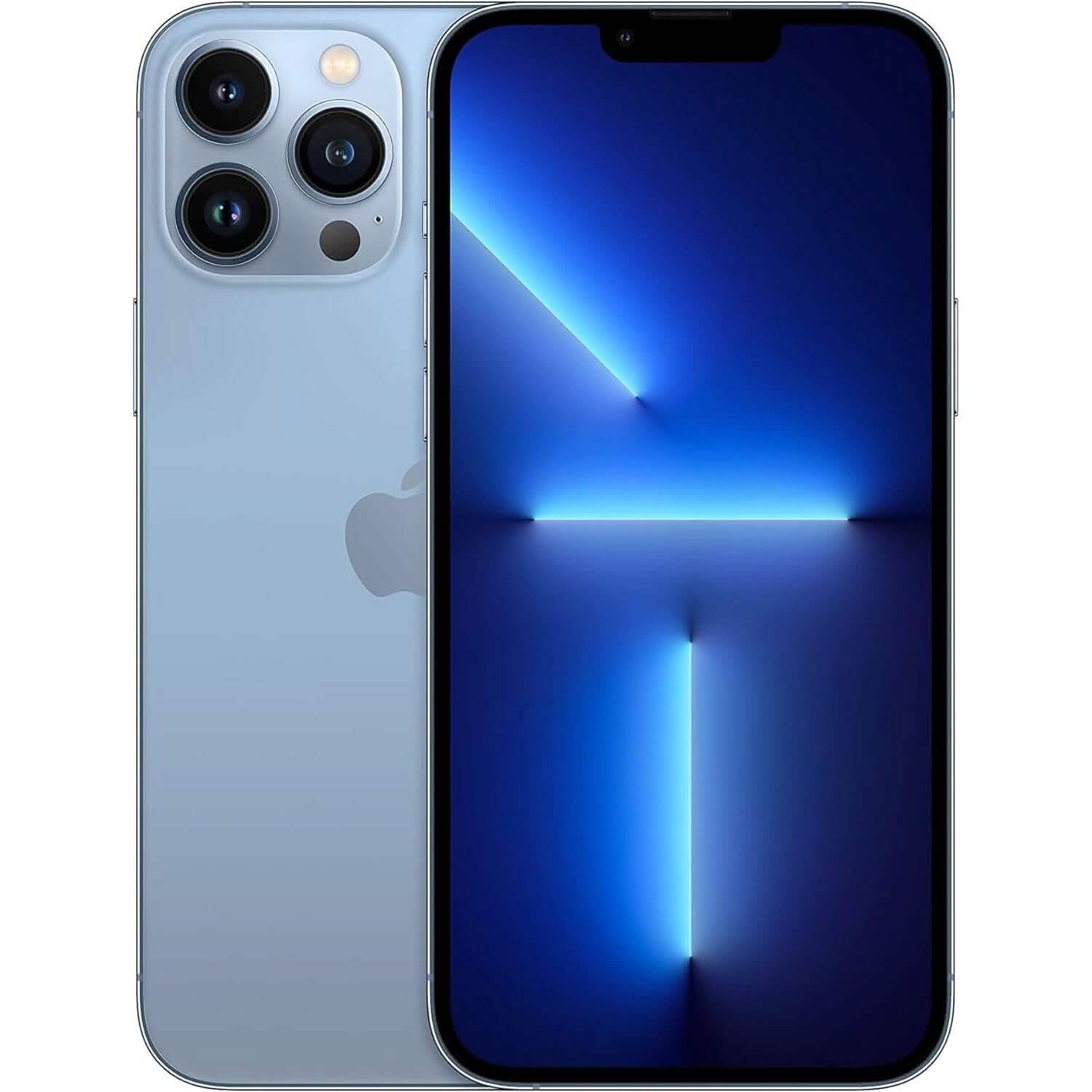 Apple iPhone 13 Pro Max, 256GB, Sierra Blue - Unlocked  (Refurbished)