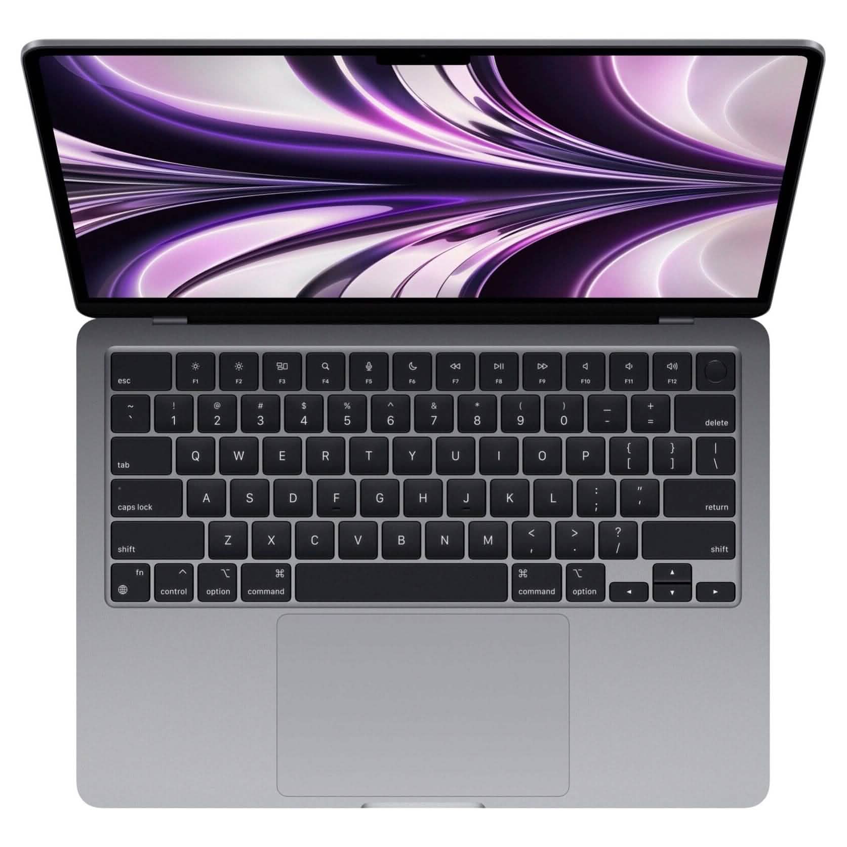 Apple MacBook Air 13-Inch 2022 M2 8GB 512GB SSD Space Gray (Refurbished)