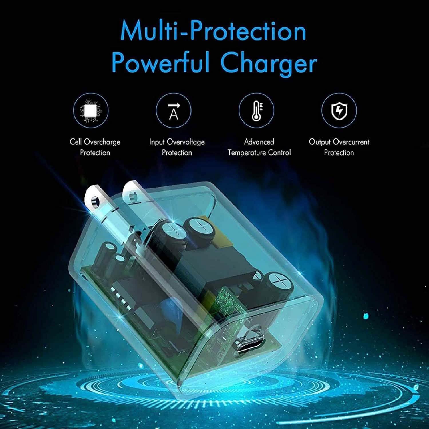 MFi Certified Veetone 20W PD Type C Power Wall Charger Travel Plug with 6FT USB C to Lightning Quick Charge Cable