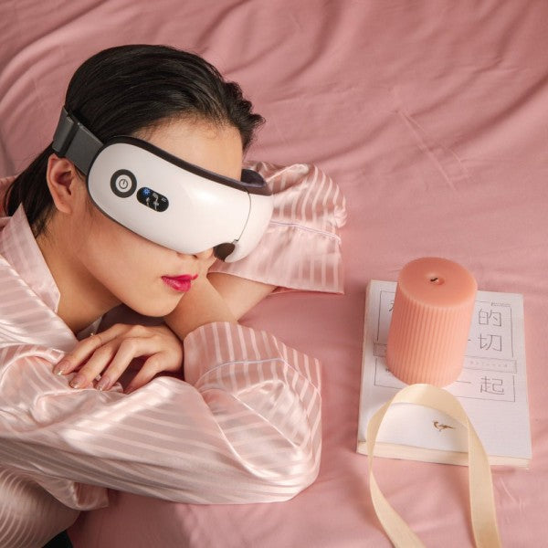 Therapeutic Heated Eye Massager - For Headache Rel