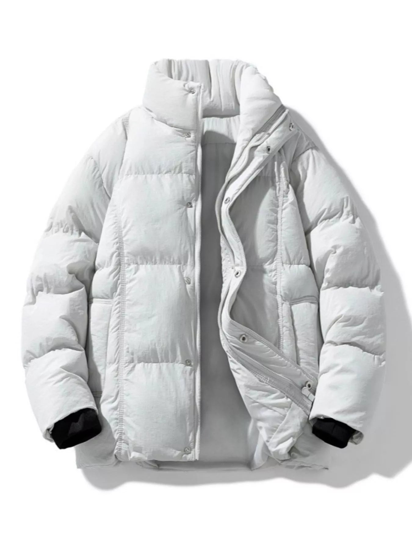Men's Plus Size Warm Padded Puffer Jacket