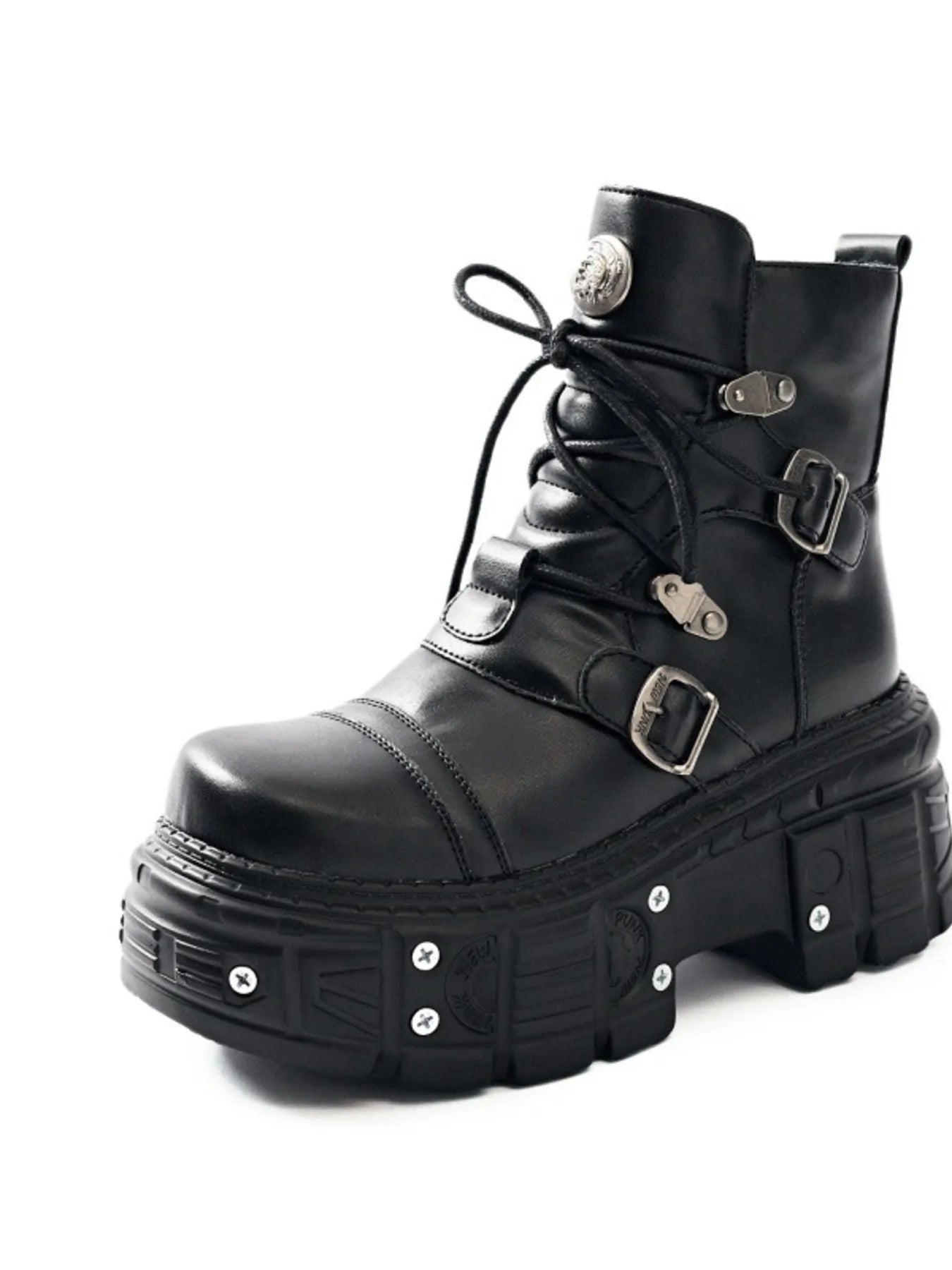 Lace Up Platform Boots