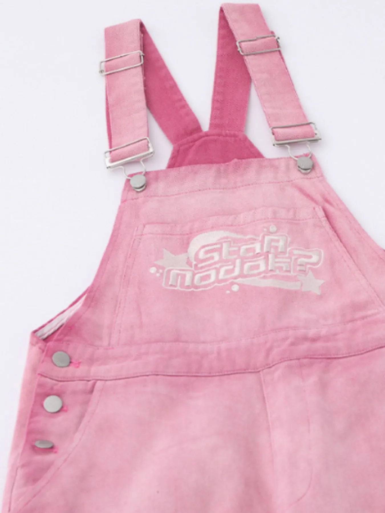 Gradient Wide Leg Overalls