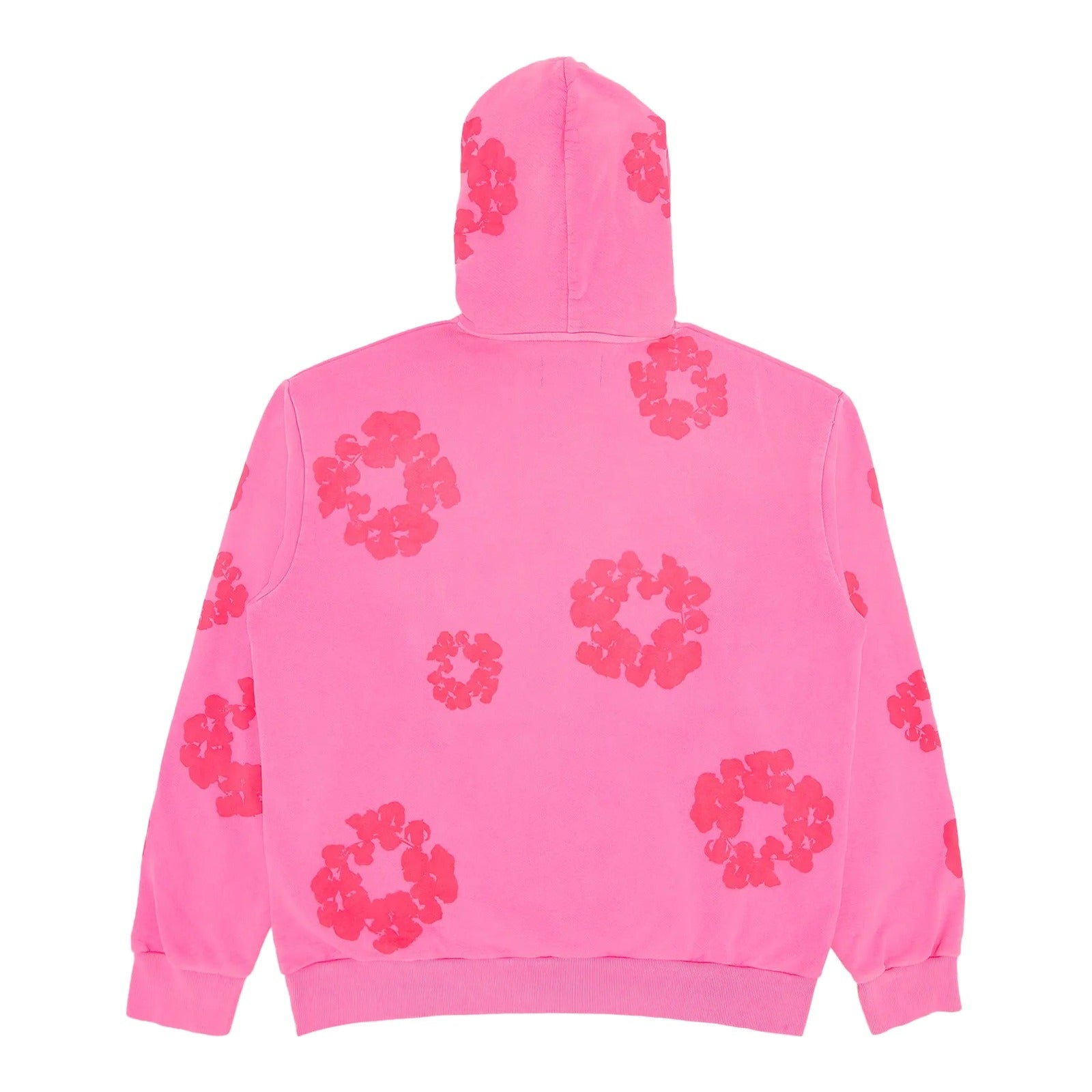 Denim Tears Mono Cotton Wreath Hoodie Hyper Pink