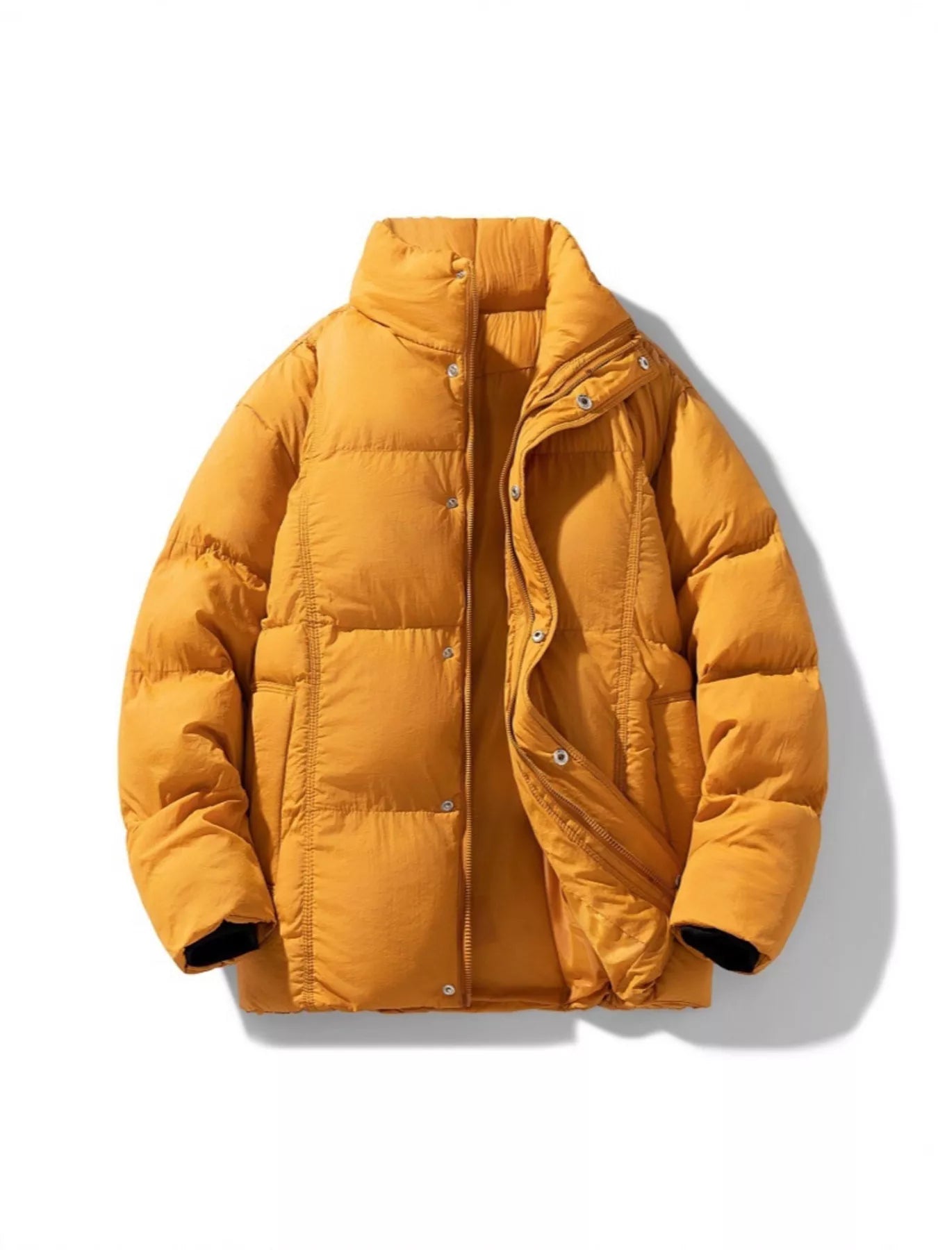 Men's Plus Size Warm Padded Puffer Jacket