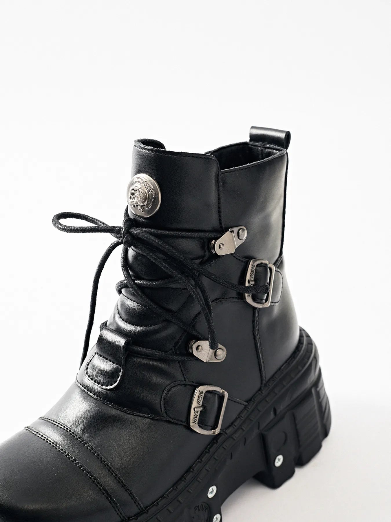 Lace Up Platform Boots