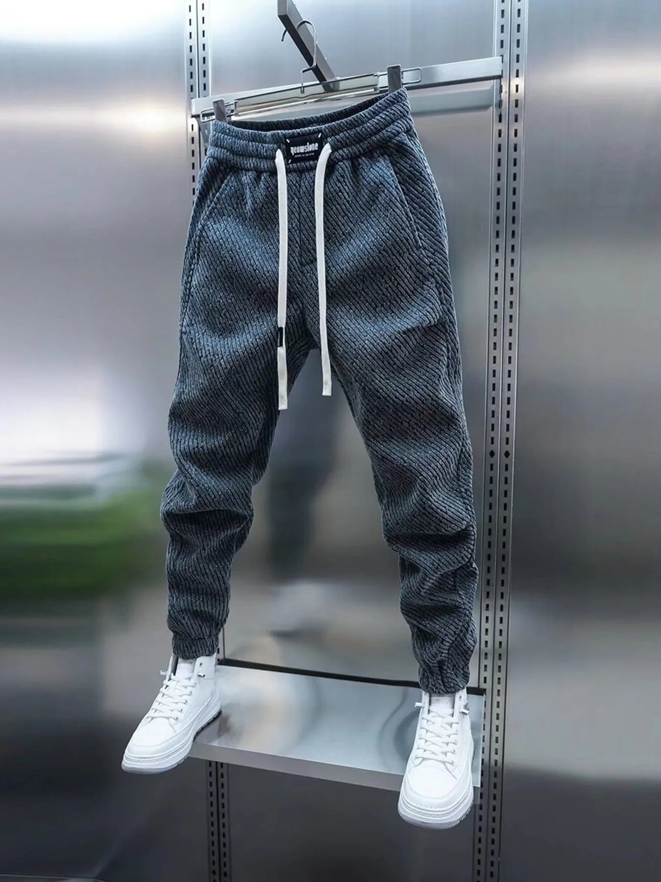 Men's Plus Size Casual Drawstring Joggers