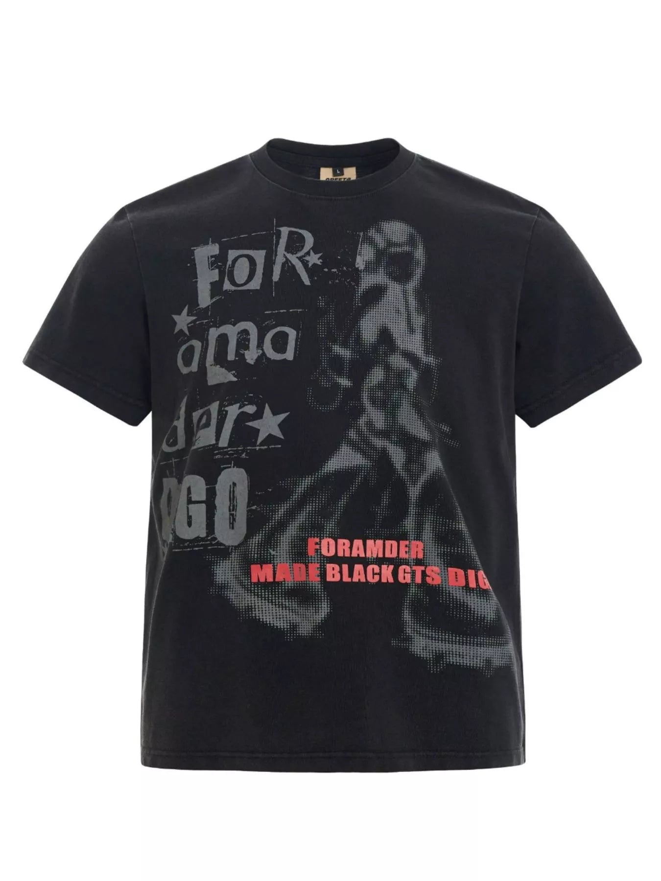 Men's Graphic Round Neck Short Sleeve T-Shirt