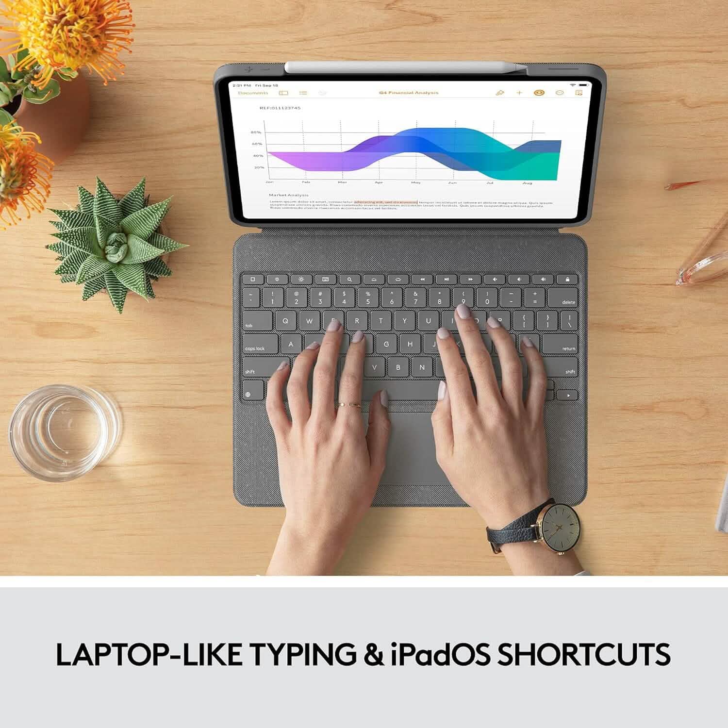 Logitech Combo Touch Keyboard for iPad Pro 11-inch (1st, 2nd, and 3rd Gen)