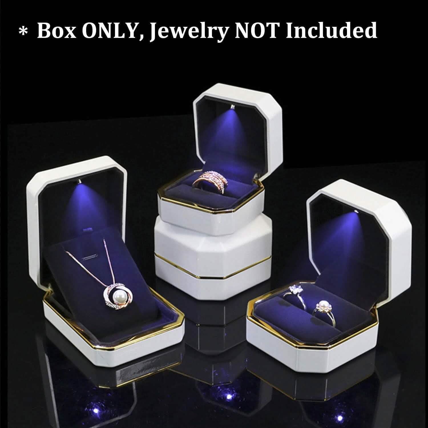 Luxury Ring Box with LED Light