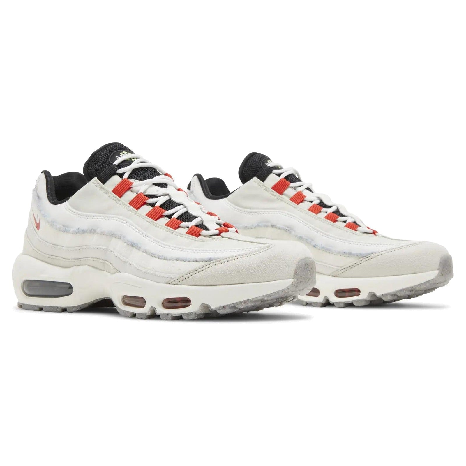 Nike Air Max 95 Light Bone Habanero Red