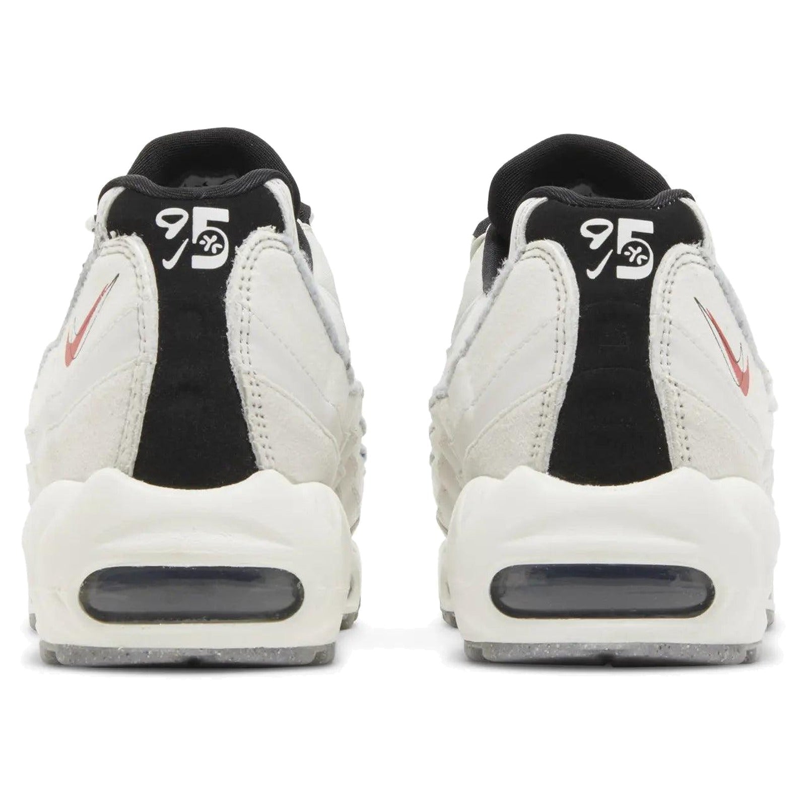 Nike Air Max 95 Light Bone Habanero Red
