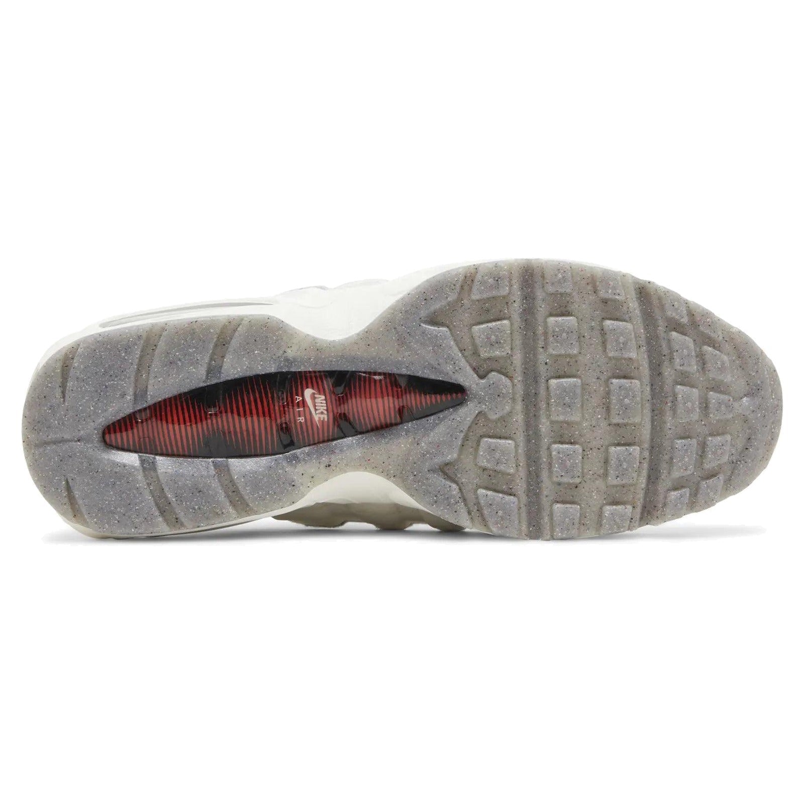 Nike Air Max 95 Light Bone Habanero Red