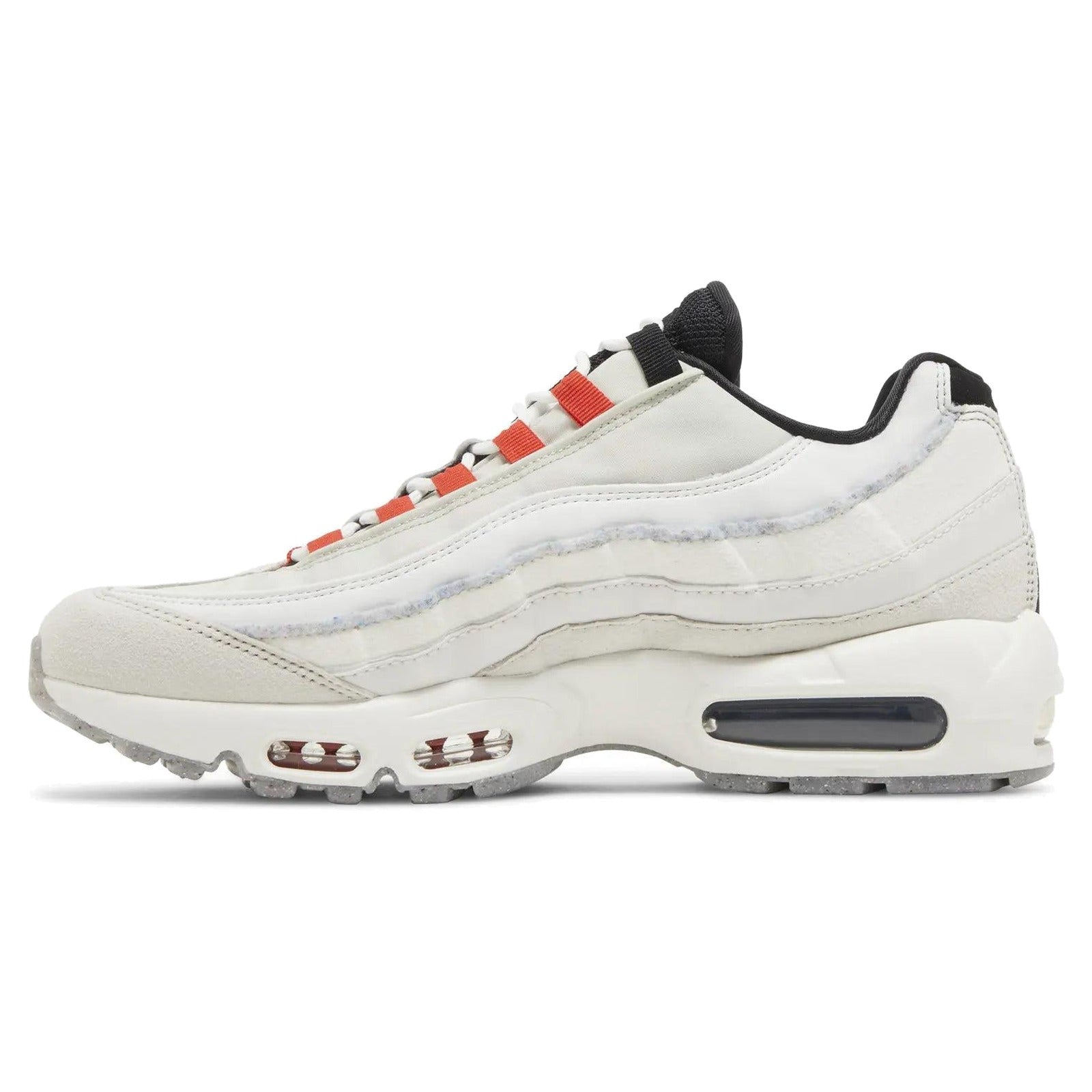 Nike Air Max 95 Light Bone Habanero Red