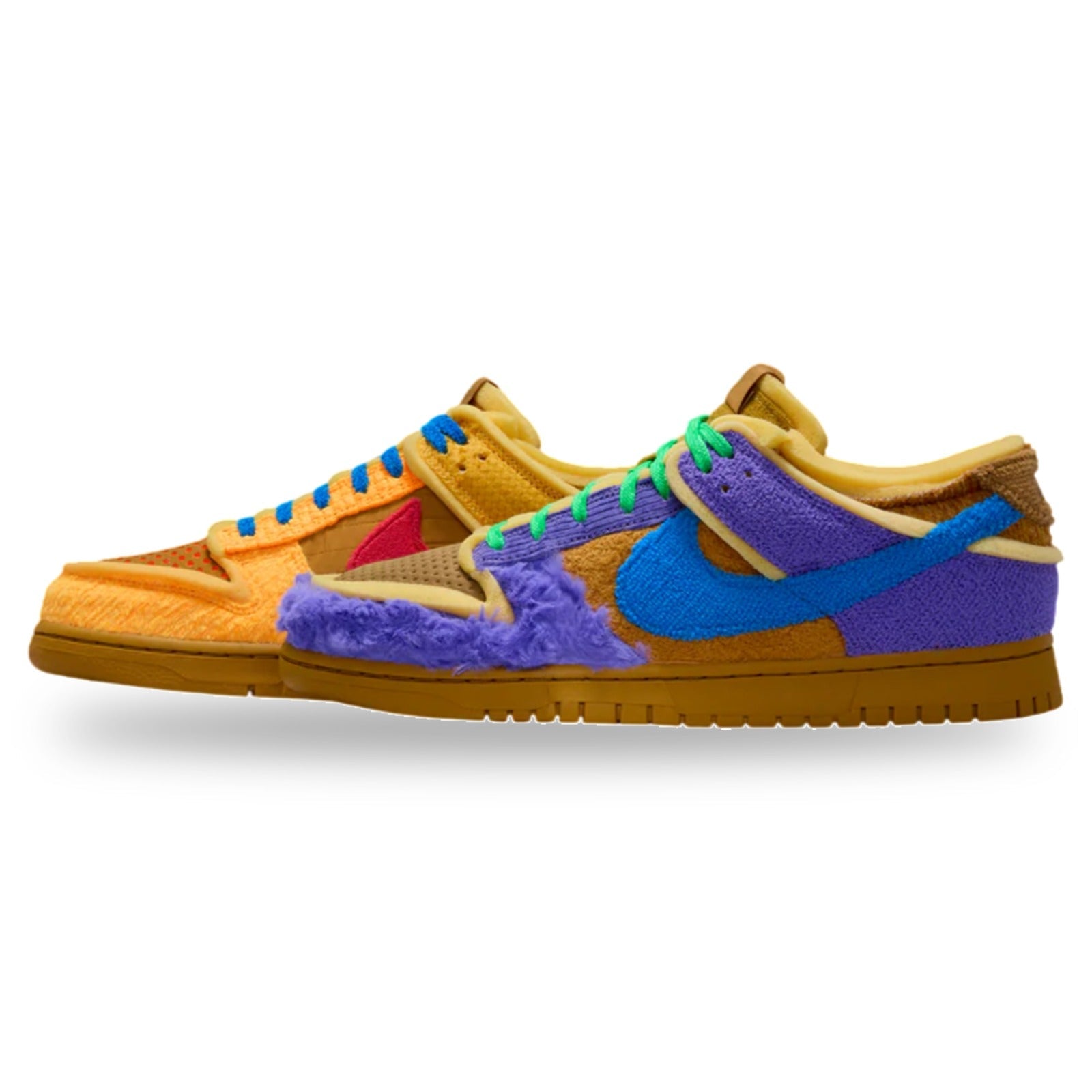 Nike Dunk Low Cactus Plant Flea Market Swamp Sponge Psychic Purple Gold