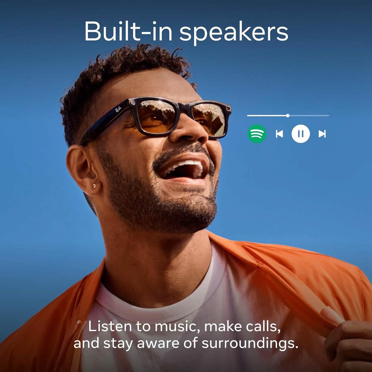 Ray-Ban Meta Wayfarer Large Smart Glasses  (Refurbished)
