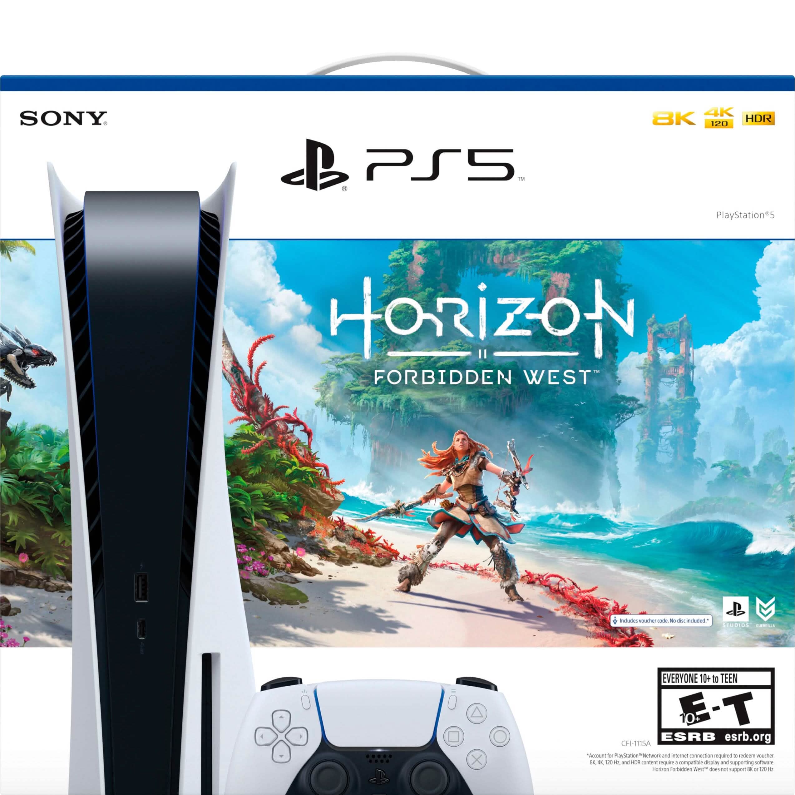Sony PlayStation 5 Console Horizon Forbidden West Bundle Disk