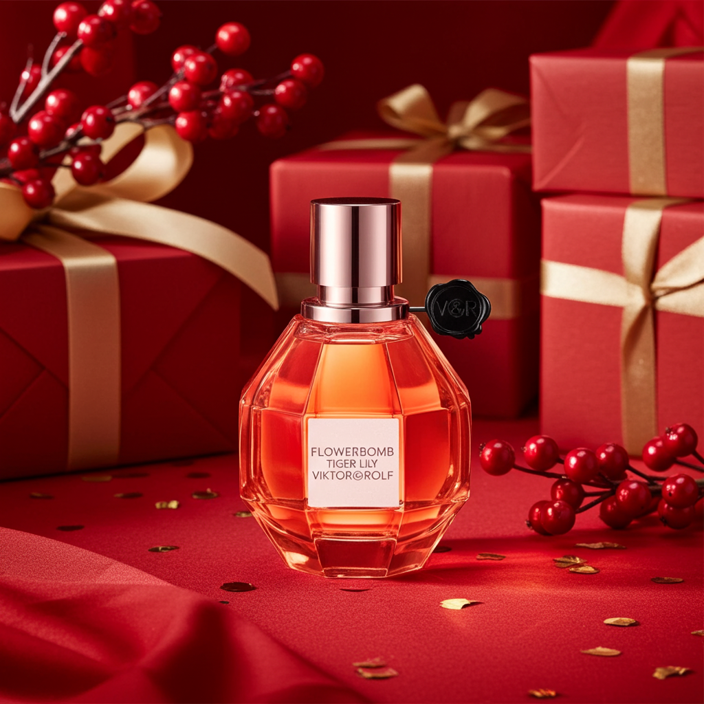 Flowerbomb Tiger Lily By Viktor & Rolf 3.4 oz Eau De Parfum for women