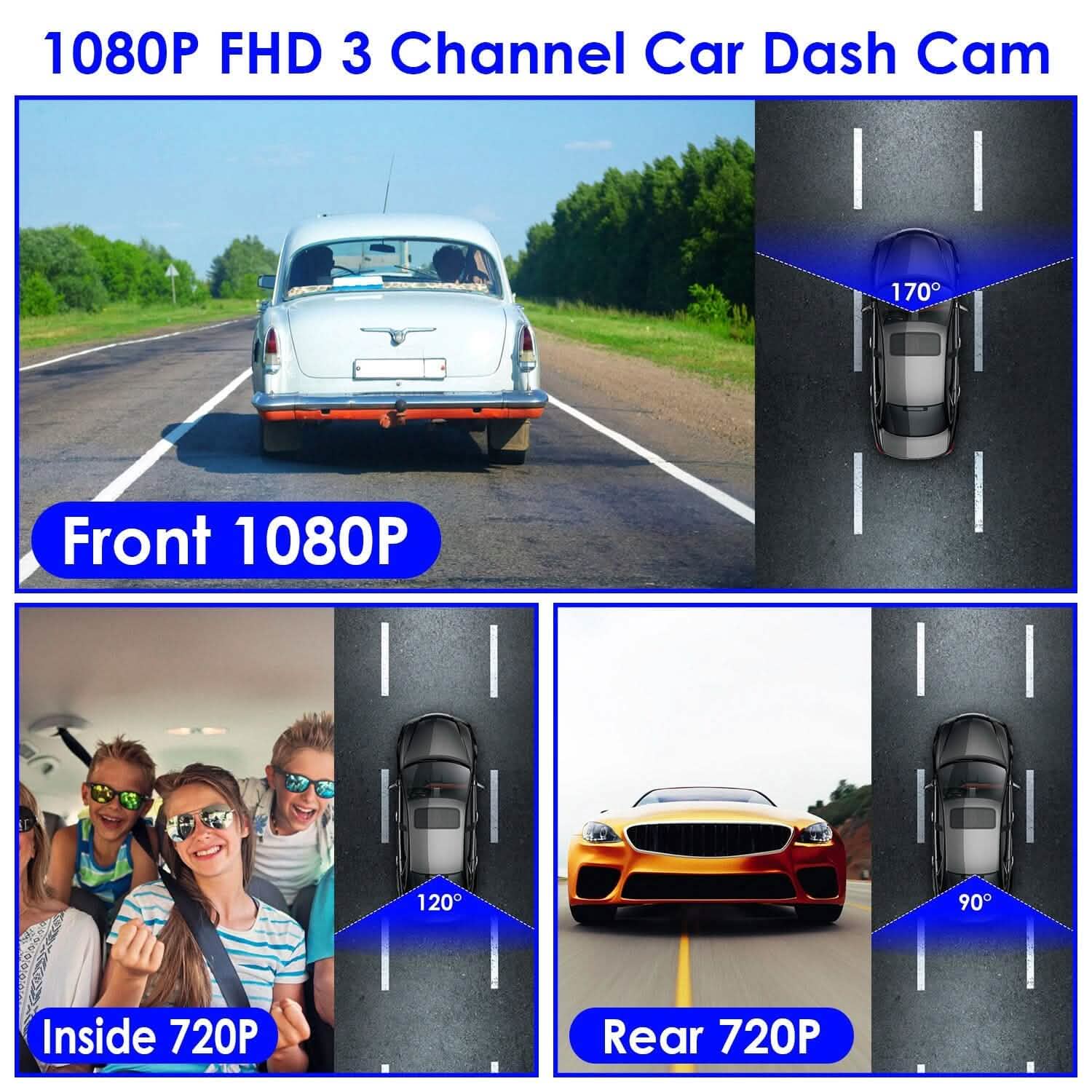 Wifi FHD 1080P Car Dash Cam