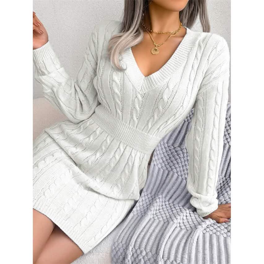 Women's Sweater Sheath Dress
