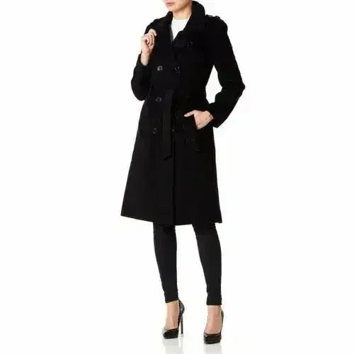 Wool Cashmere Military Coat - British Made | Femstylo